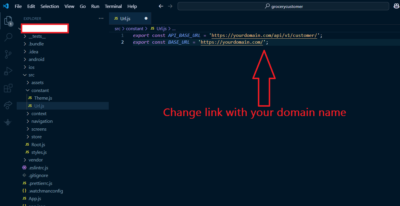 Base URL Setup