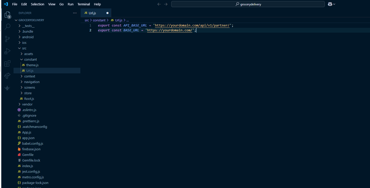 Base URL Setup