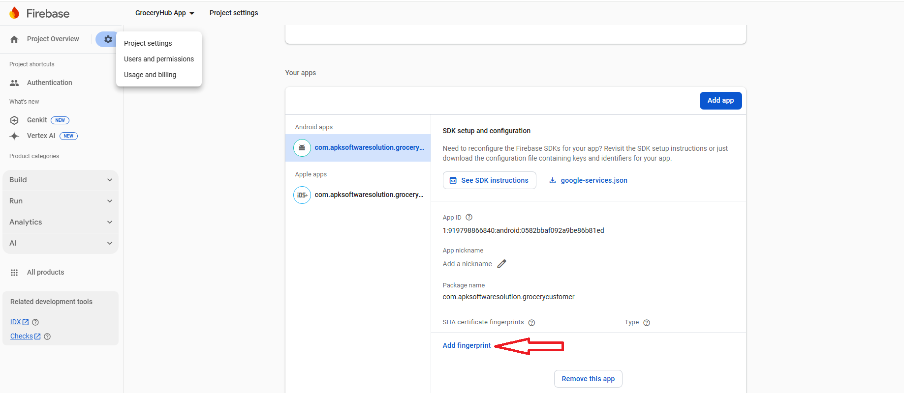 Android Map API Key Setup